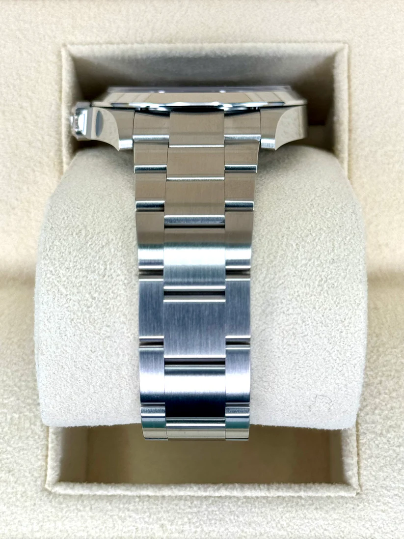 Rolex Air-King 40mm steel case and crown