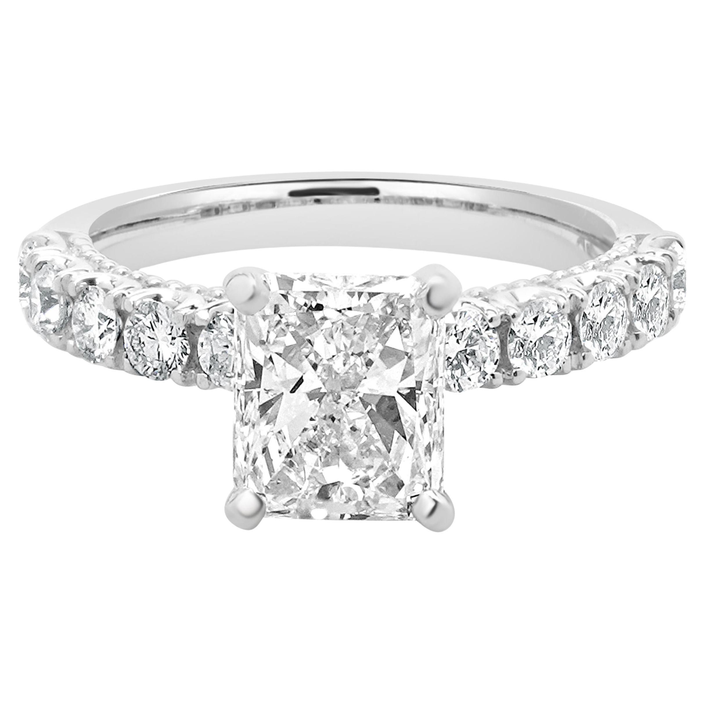 Avi & Co. Radiant Diamond Engagement Ring USA - Image 6