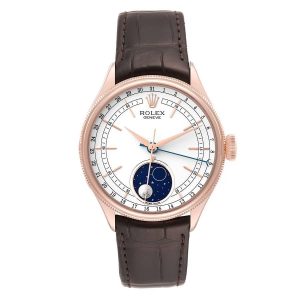 Rolex Cellini 50535 Everose Gold 39mm | White Dial